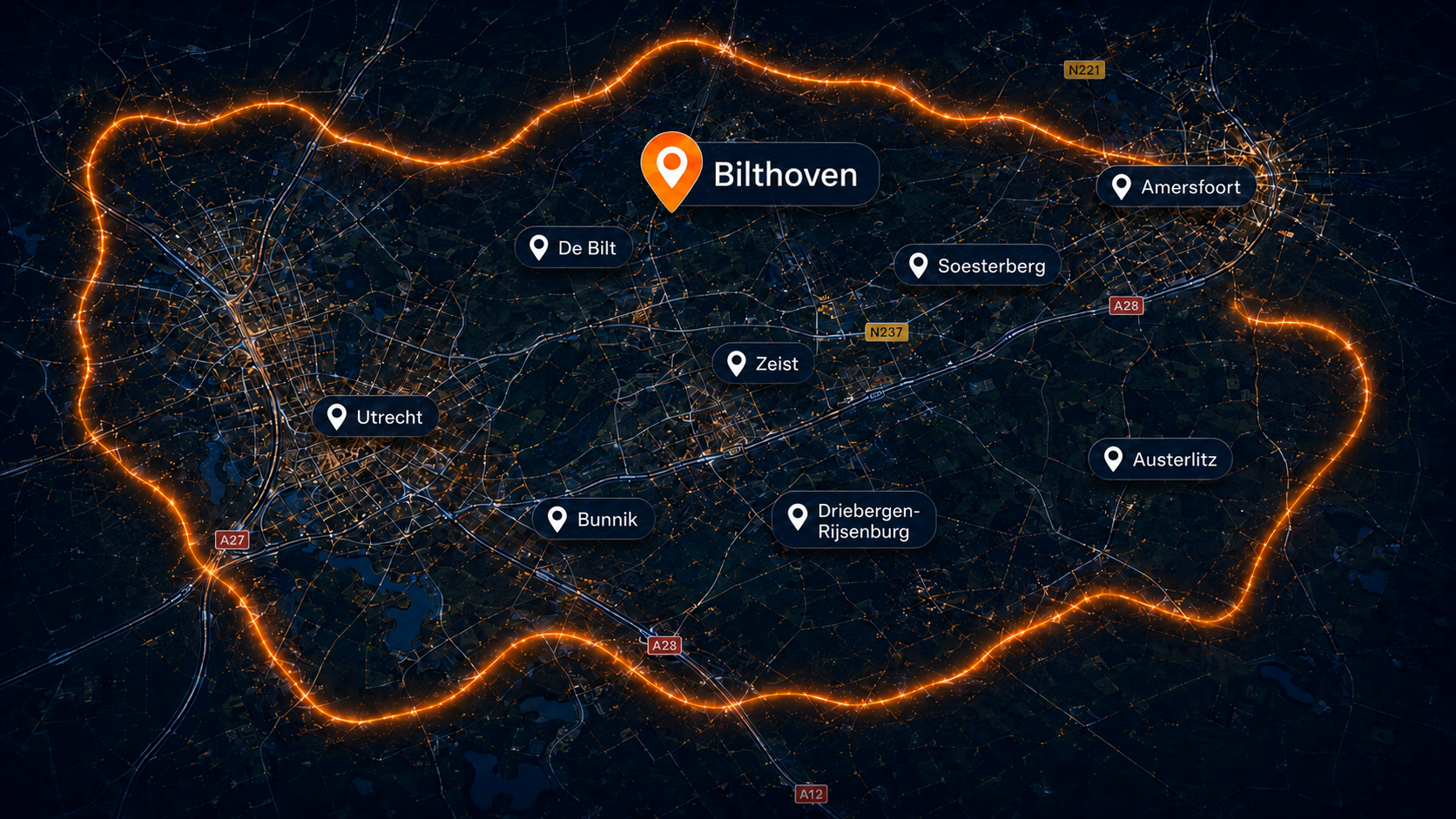 Werkgebied loodgieter Bilthoven, Amersfoort, Austerlitz, Bunnik, De Bilt, Den Dolder, Driebergen, Odijk, Soesterberg, Utrecht en Zeist